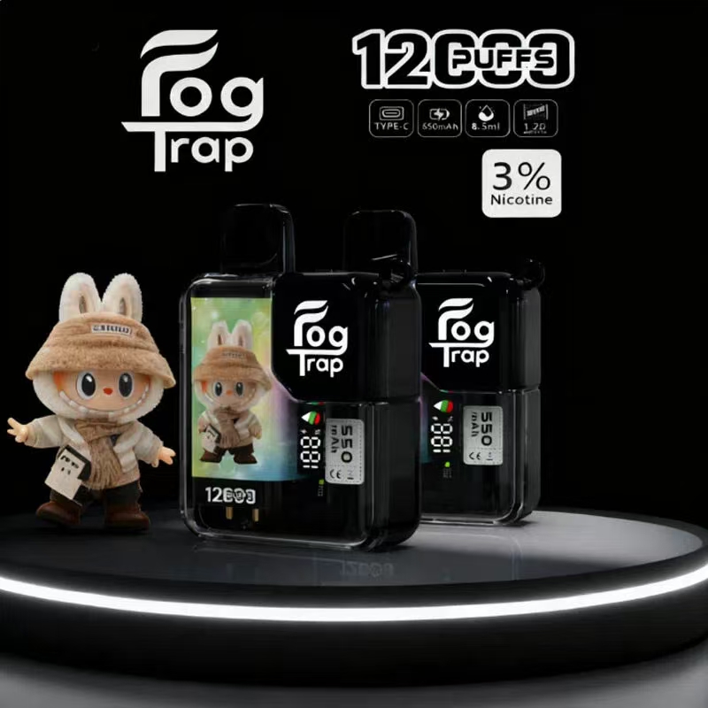 Fog Trap 12000 口卡通電子煙|拉布布/小新款 超大電量 不燙口:圖片 2